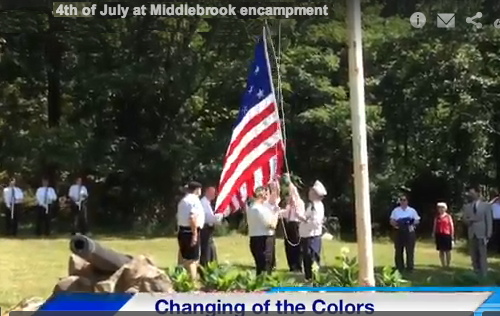 Washington Campground Association Flag Raising
